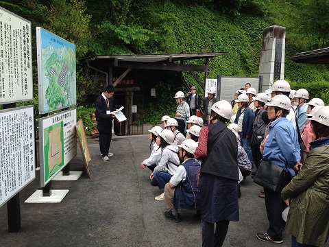 「松代象山地下壕」の見学